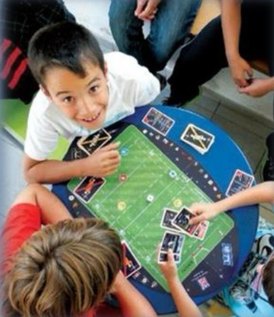 Enfants jouant à un jeu Play Sports