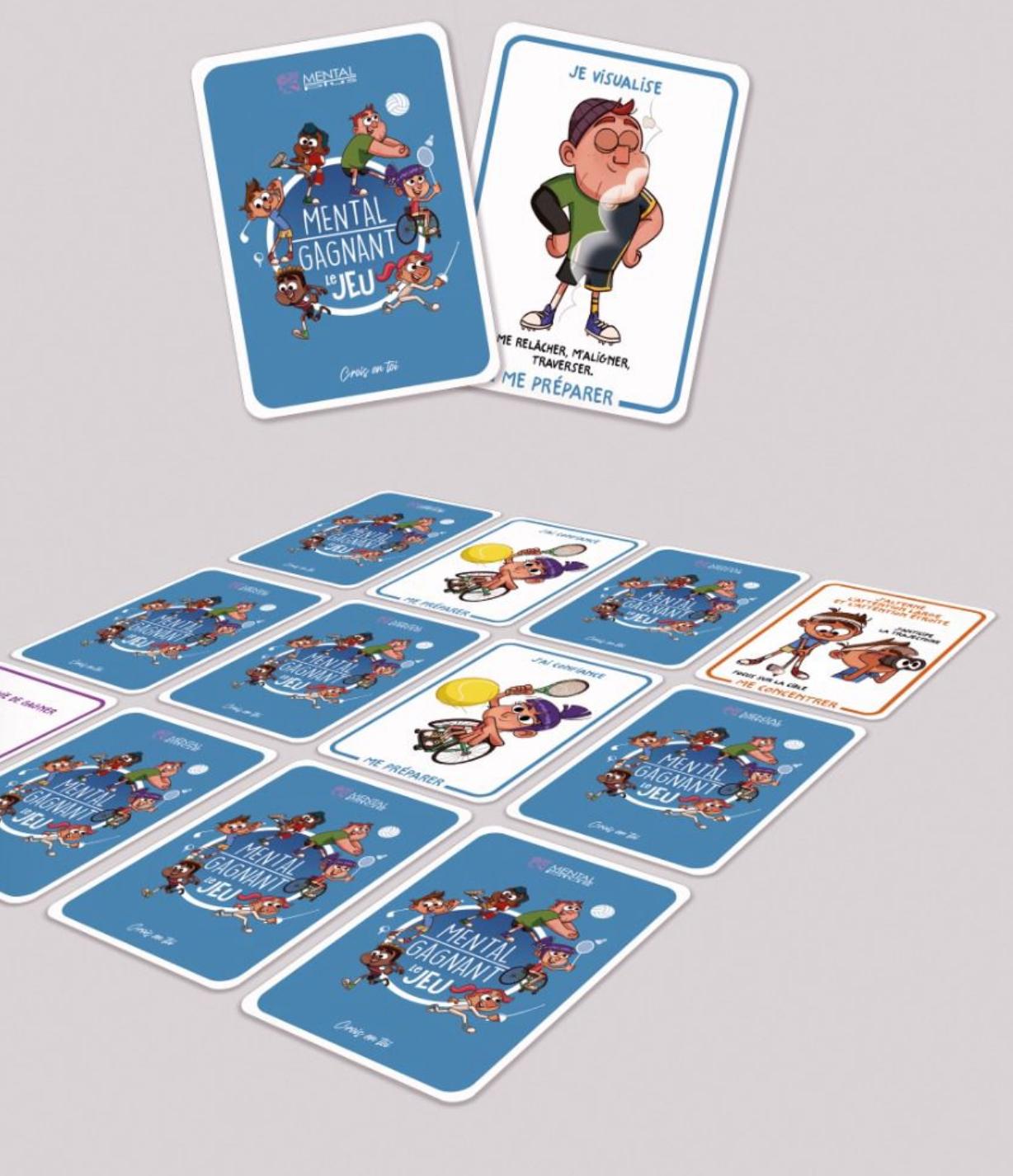 Cartes du jeu Mental Gagnant